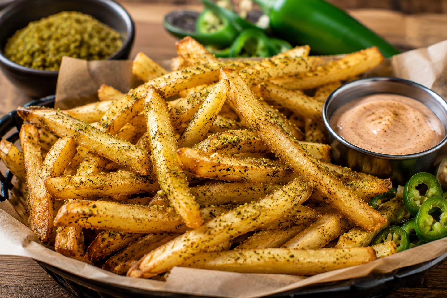 Green Chili French Fry