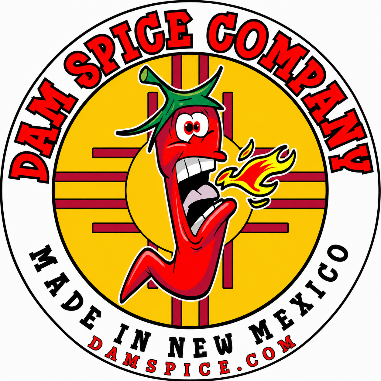 DAM Spice Logo Sticker