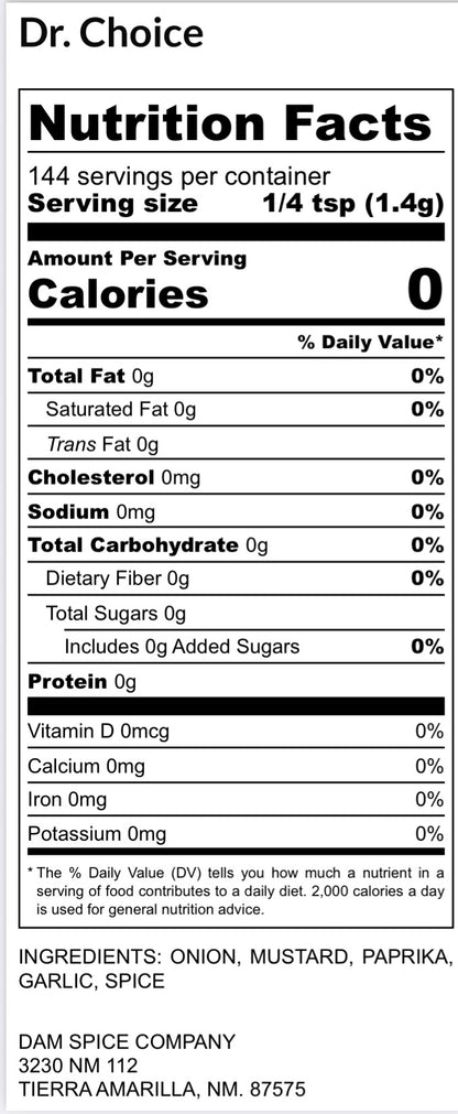 Doctors Choice (No Salt)